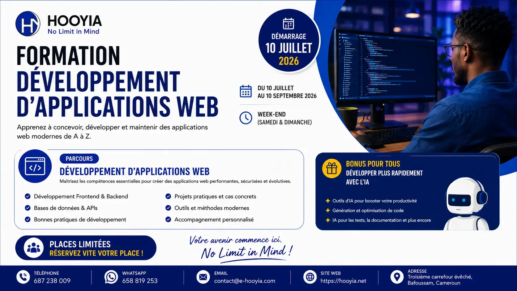 Développement d'applications web